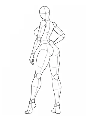 Looking back with the hips shifted rearward