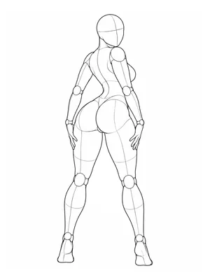 Rear-facing stance looking over the shoulder
