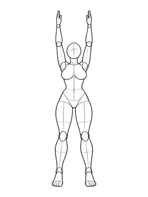Standing overhead stretch